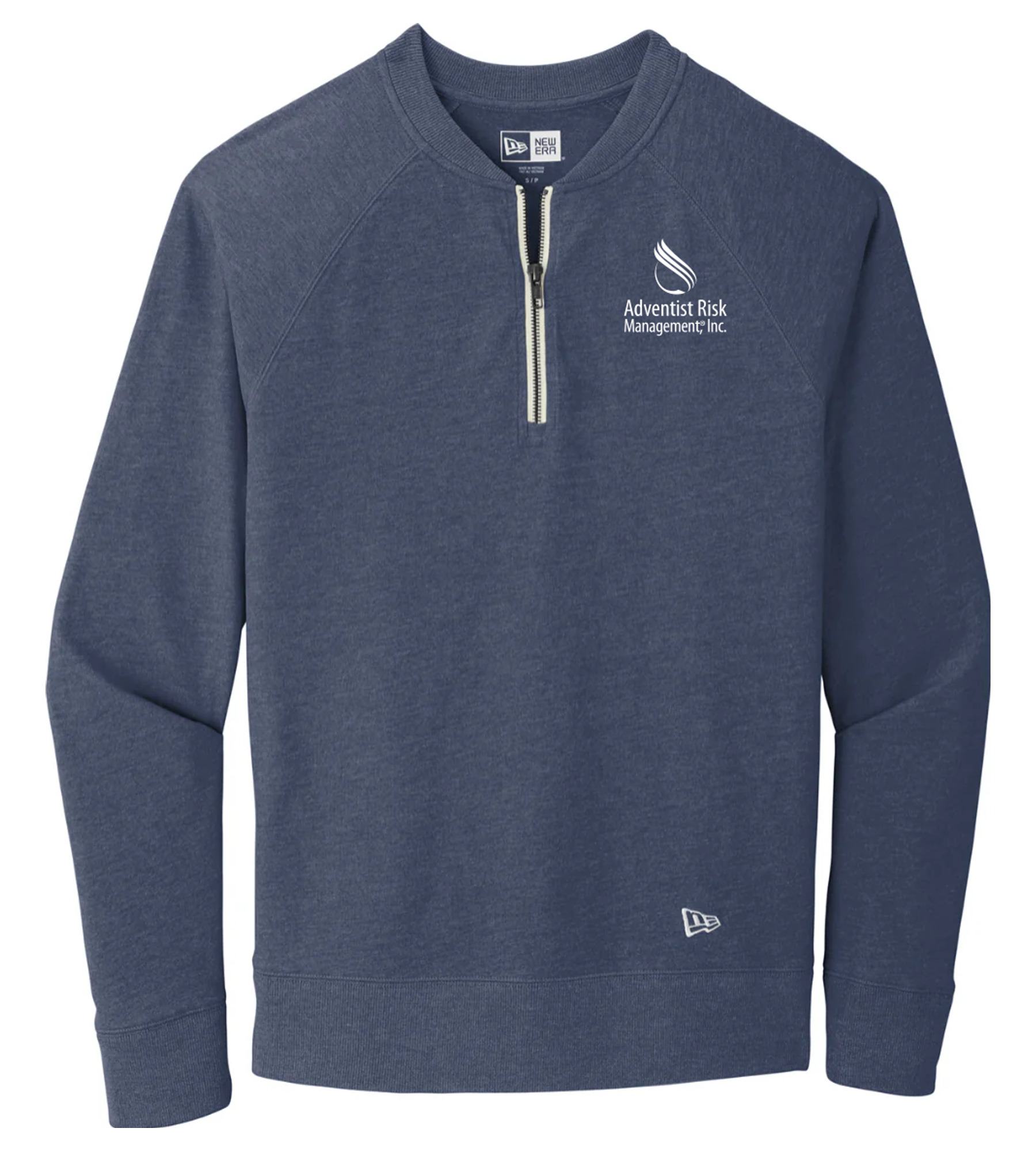 New Era Sueded Cotton Blend 1/4-Zip Pullover